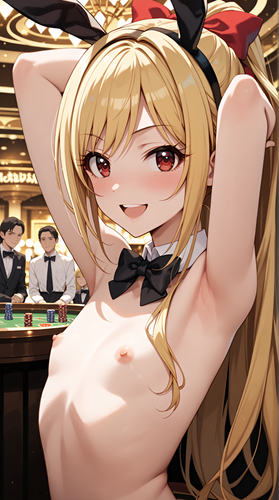 ブルーモト 【オリジナルキャラ】ちとせちゃん、カジノで全裸バニー その2 131575184 p51