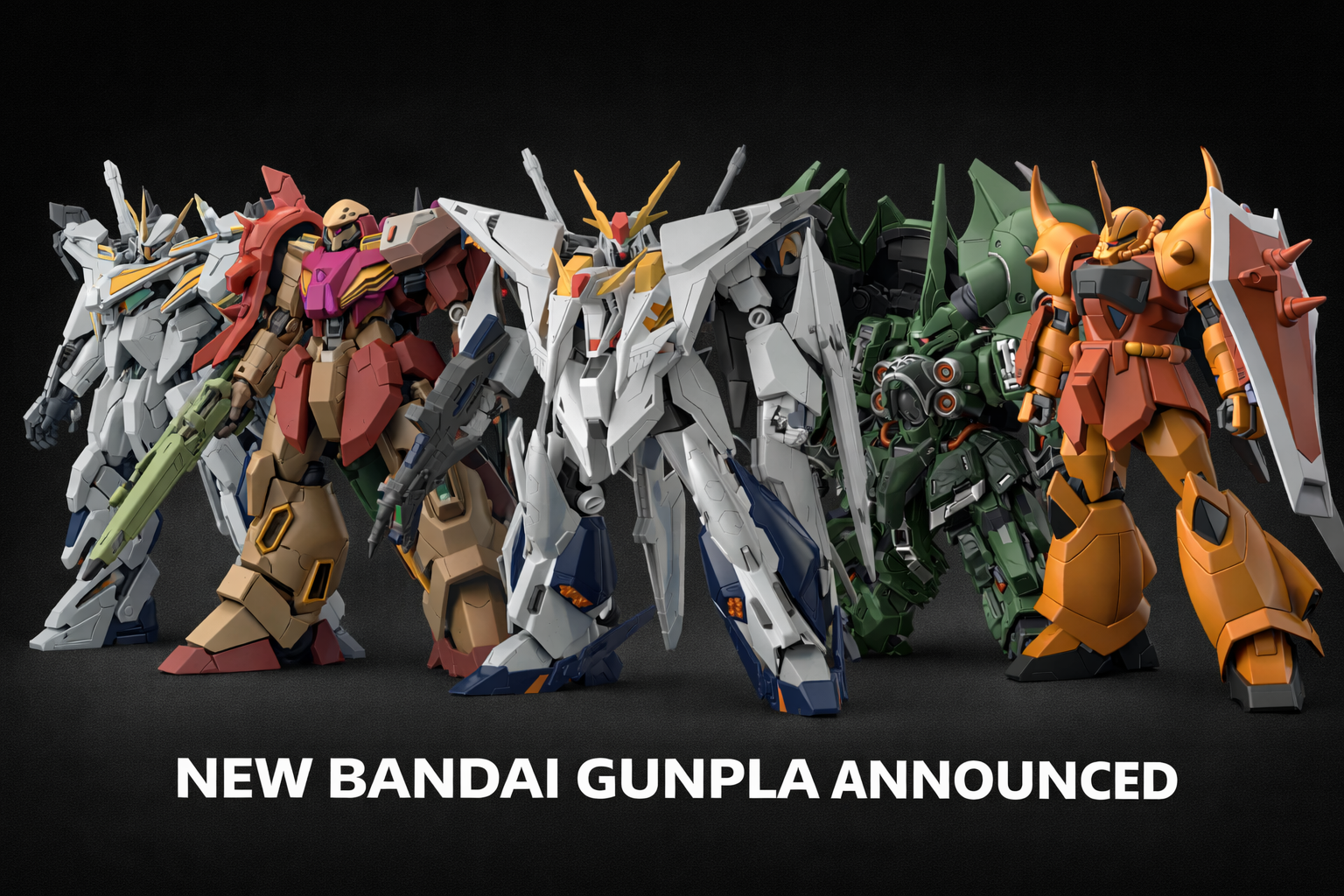 New HG and MGSD Gunpla Announced by Bandai