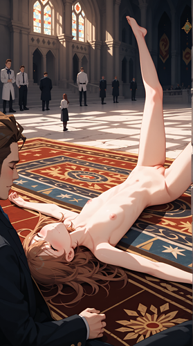 ブルーモト 【オリジナルキャラ】みなこちゃん、お城で全裸露出 131157957 p30