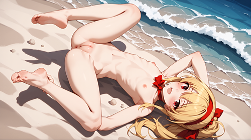 ブルーモト 【オリジナルキャラ】ちとせちゃん、海岸でヌード撮影 131193402 p30