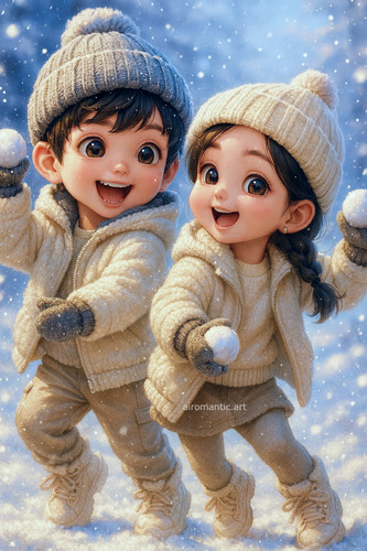 20251207 1135 Playful Snow Fight remix 01kbvphw3ffccr9fpwx9d2tpw2.jpg