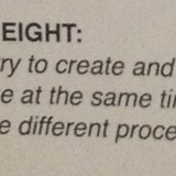 Don't Try To Do Two Things At Once. 