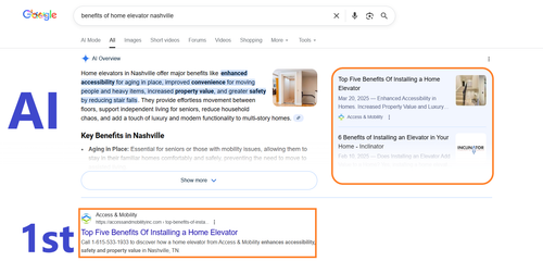 benefits of home elevator nashville