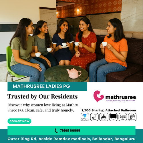 Resident feedback helps us deliver consistent quality at Mathru Shree PG.