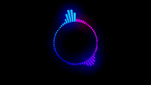 Black Pink Blue Purple Neon Glow Modern Music Playlist YouTube Thumbnail (1).gif