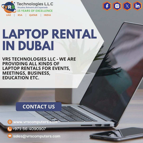 VRS Technologies LLC delivers fast and efficient Laptop Rental in Dubai services for corporate events, training sessions, exhibitions, and business needs, ensuring high-performance devices and reliable support. For bookings, contact +971564090907.

Visit Us: https://www.vrscomputers.com/computer-rentals/laptop-rentals-in-dubai/

#laptoprental #laptoprentalindubai  #laptopforrent #rentalaptop #laptophire