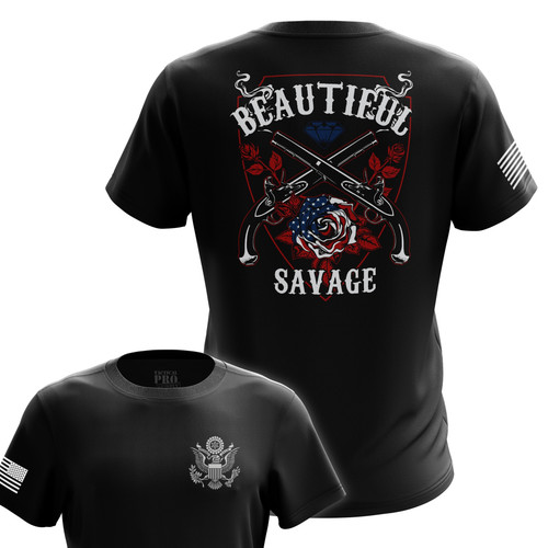 02 Men s Tee Back Beautiful Savage.jpg