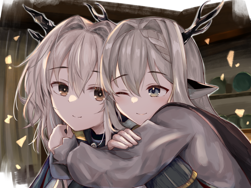 arknights hug