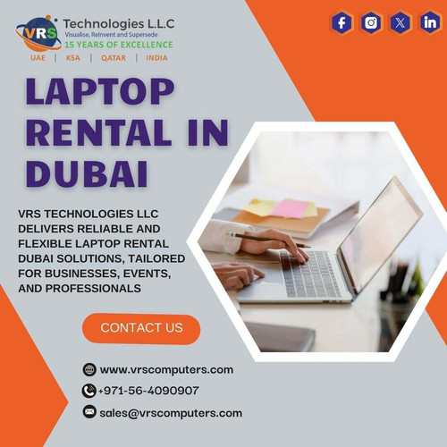 Ideal for businesses, events, training sessions, and temporary projects requiring dependable devices. Laptop Rental in Dubai from VRS Technologies LLC ensures smooth operations with flexible plans. For assistance, contact +971564090907.

Visit Us: https://www.vrscomputers.com/computer-rentals/laptop-rentals-in-dubai/

#laptoprentaldubai #laptoprental #laptopforrent #laptoprentalindubai #rentalaptop