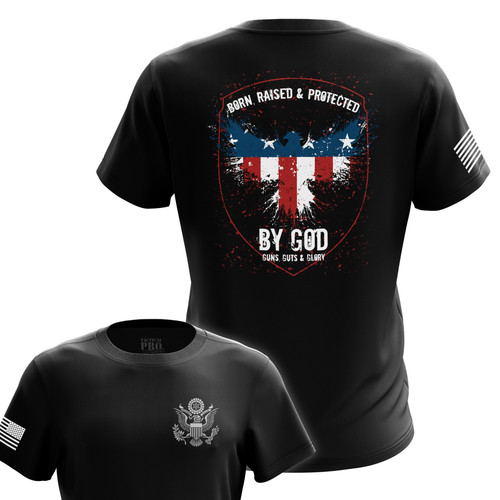 02 Men's Tee Back Born, Raised & Protected.jpg