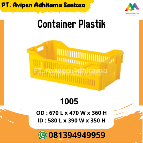 Keranjang Plastik Industri Berlubang Type 1005.png