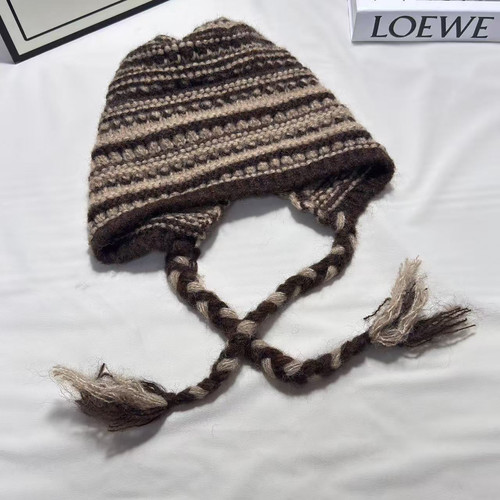 SKU 05 撞色辫子毛线帽 咖啡色.jpg