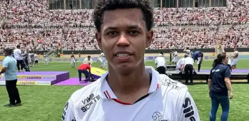 Artilheiro da Copinha passada, Paulinho vira esperança do SPFC para 2026 e chance no profissional
