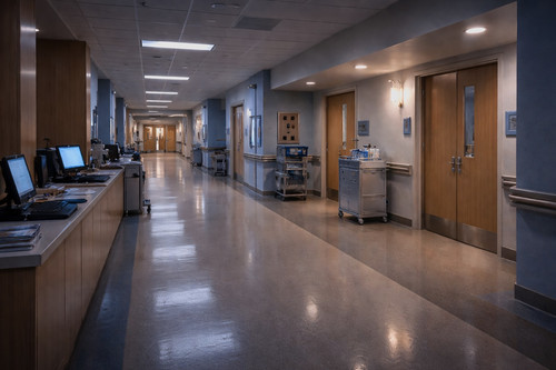 Unit 3B main hallway