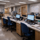 Unit 3B nurses station