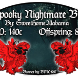 spooky nightmare bird