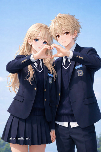 20251229 0729 Anime Couple Heart Gesture remix 01kdkx7ts7eyqt097zeg5aw3br.jpg