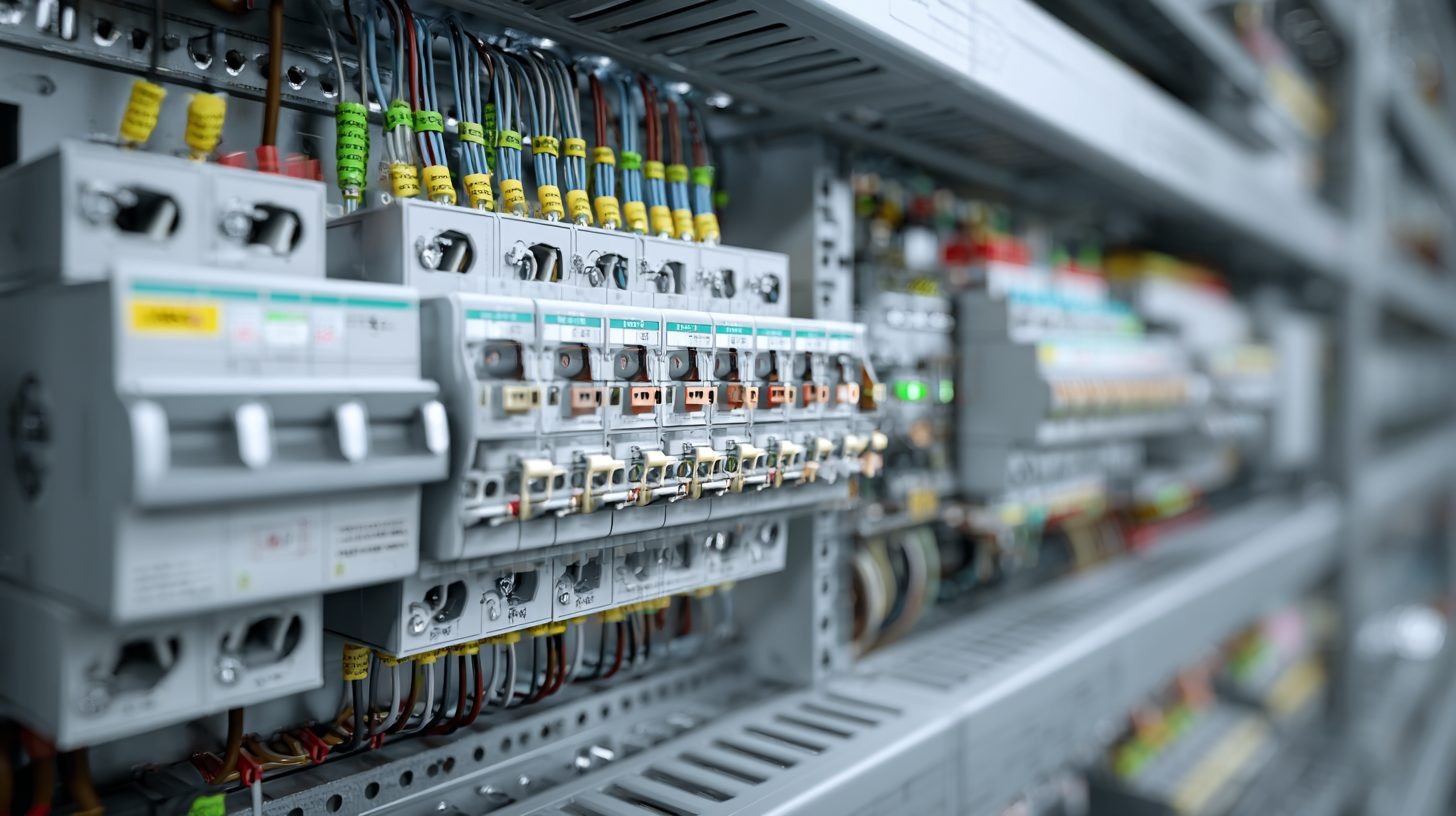 Применение штыревых розеток в шкафу управления