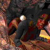 A kinky redguard and her troll pet (55)