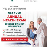 Annual Health Exam | Full Check-ups, Screenings &amp; Wellness Plans | DrNewmed