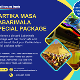 Embark on a sacred Kartika Masa journey to Sabarimala with Sai Tours.