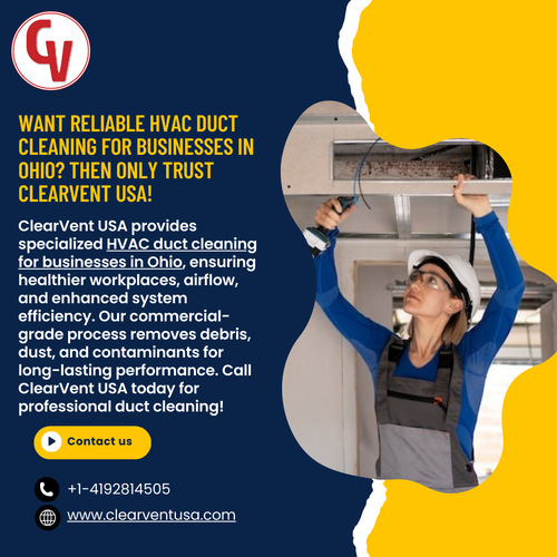 Want Reliable HVAC Duct Cleaning for Businesses in Ohio Then Only Trust ClearVent USA!.png