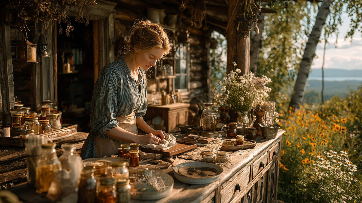 Уход за кухней Old Line на даче под Екатеринбургом от солнца и пыли