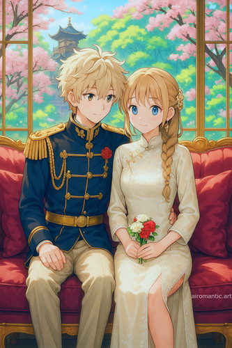 20251201 1050 Romantic Anime Couple remix 01kbc5frj6ejhtwhpjjs8f308a.jpg