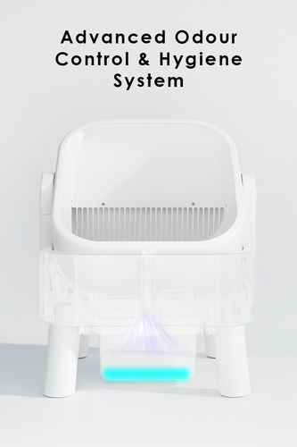FORGE Pt Open Top Smart Cat Litter Box Detail Advanced Odour Control & Hygiene System.png
