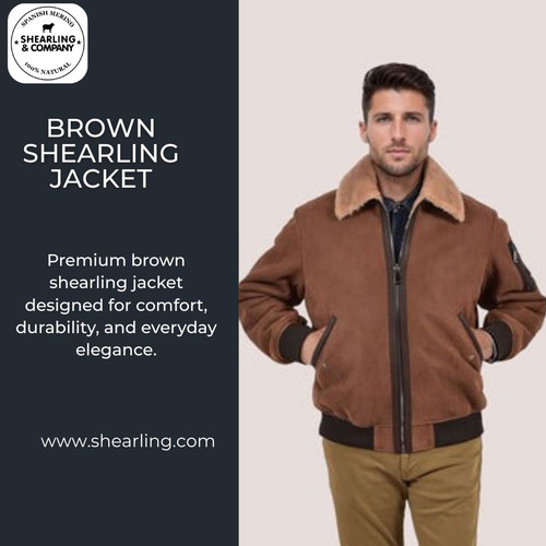 Premium Brown Shearling Leather Jacket.jpg