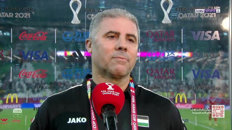 مدرب فريقنا: فوزنا تاريخي واللاعبون كانوا أبطال، وتمكنا من خطف فوز من بطل آسيا، حيث أحرزنا 3 نقاط مهمة، والحمد لله حققنا فوزًا ثمينًا. نهديه لغزة الاب...