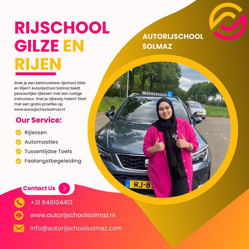 Zoek je een betrouwbare rijschool Gilze en Rijen? Autorijschool Solmaz biedt persoonlijke rijlessen .jpg
