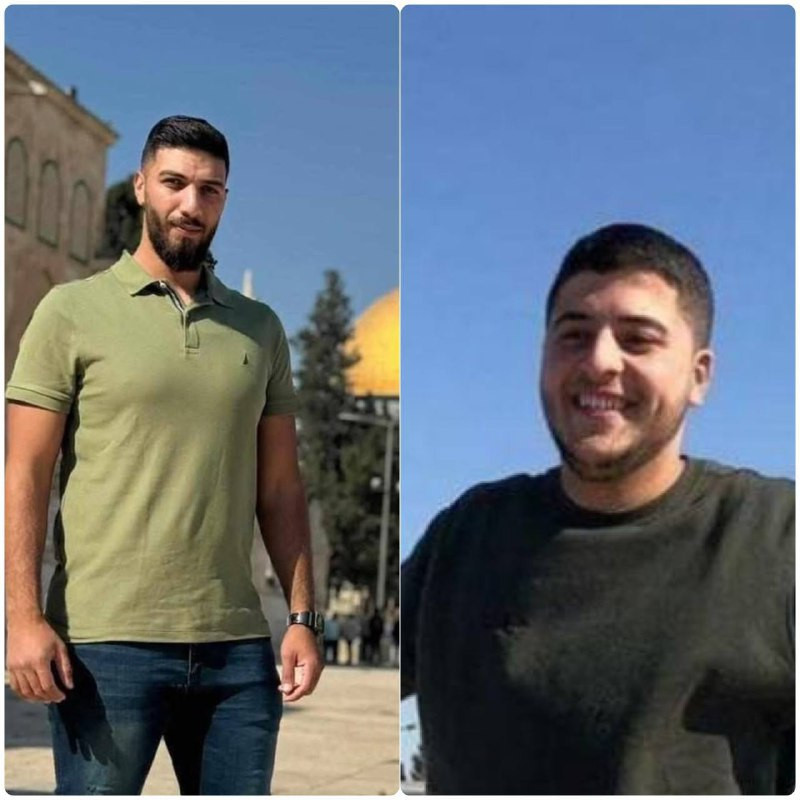 قوات الاحتلال تعتقل الشابين المقدسيين صبيح أبو صبيح ومحمود الترياقي، بعد احتجازهما على جسر الملك حسين "جسر اللنبي"، أثناء توجههما لأداء مناسك العمرة....