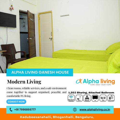 Modern PG living requires a balance of comfort, hygiene, safety and convenience.