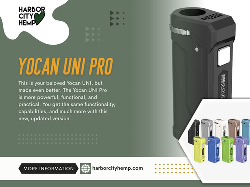 The Yocan Uni Pro is widely appreciated for its compact design, adjustable voltage, and dependable performance. Whether you use it occasionally or daily, proper care is essential if you want your device to last longer and perform consistently.

Click here for more information: https://harborcityhemp.com/product/yocan-uni-pro/

Harbor City Hemp

Address: 186 Specialty Pt, Sanford, FL 32771, USA
Phone: +1-619-639-4386

Read Our Blogs:
https://tinyurl.com/2y549vc5
https://v.gd/jcaq8Z
https://is.gd/VyWX7J

More Links:
https://tinyurl.com/25cfhy98
https://v.gd/m7N3SJ
https://is.gd/qBAlBT
