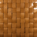 lucid origin Woven wooden strip texture with a high gloss varnished finish. Interlocking poli 0 1