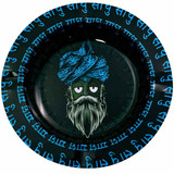 Cinzeiro De Metal Redondo Sadhu Sânscrito (1)