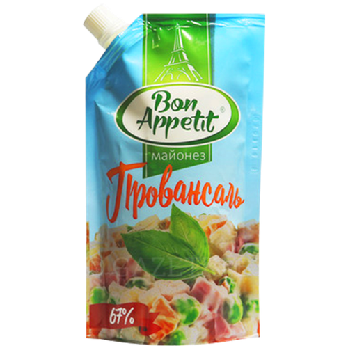 4870144749266 236701 МАЙОНЕЗ BON APPETIT ПРОВАНСАЛЬ 67% 380ГР Д П.png