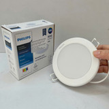 den downlight am tran led philips dn027b led smartbright g3 led6 ww 6w d90 rd 3000k 600lm (1)