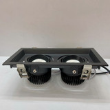 den downlight am tran chieu diem doi led philips inside idld208 led12 2x8w d95x195mm 3000k black vo 