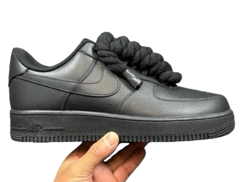 Air Force 1 Rope Lace Black