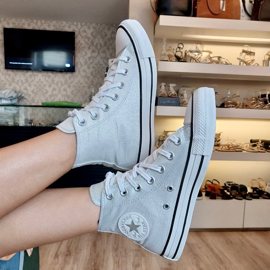Chuck Taylor All Star Ct2564 Longo Tecido Feminino
