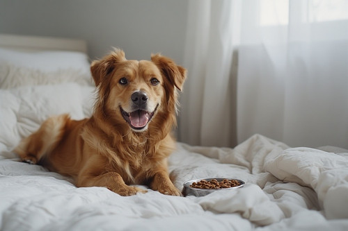 a dog laying comfortably on a (1).jpg