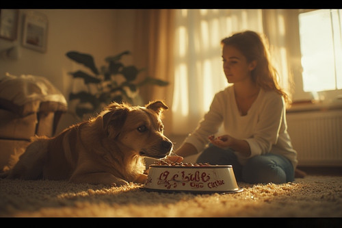 a pet parent feeding their dog.jpg