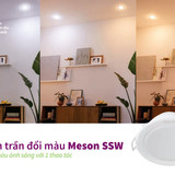 den downlight am tran doi mau led philips meson ssw d105 9w wh recessed led cct 27k 40k 65k 680lm 1