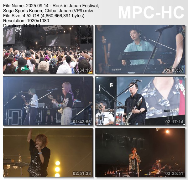 [TV-Variety] ROCK IN JAPAN FESTIVAL 2025 DAY2+DAY3 (2025.11.23)