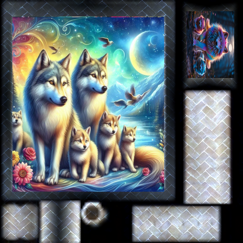 Wolf Tiki Bed.png