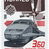 MONACO High speed Train TGV Aircraft Propeller