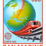 San Marino Globe and train.png