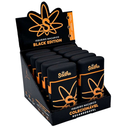 Isqueiro Maçarico Sadhu Black Edition Display C15 Unidades (2).jpg